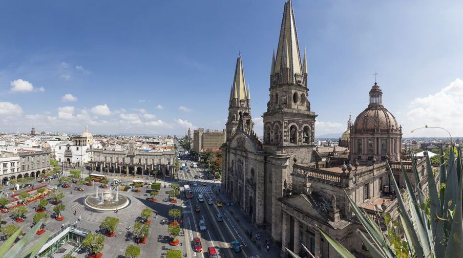 Guadalajara è una bella e culturale città del Messico — Guadalajara