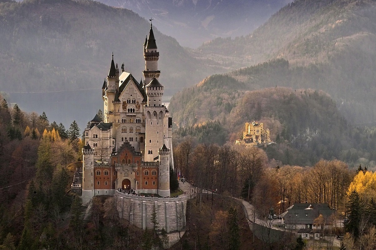 The castle in Fussen - Füssen | Secret World Trip Planner