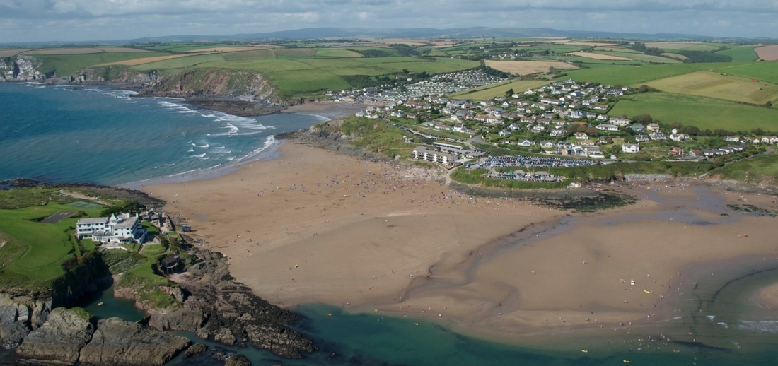 Bigbury on Sea beach in South Devon - Bigbury-on-Sea | Secret World Trip Planner