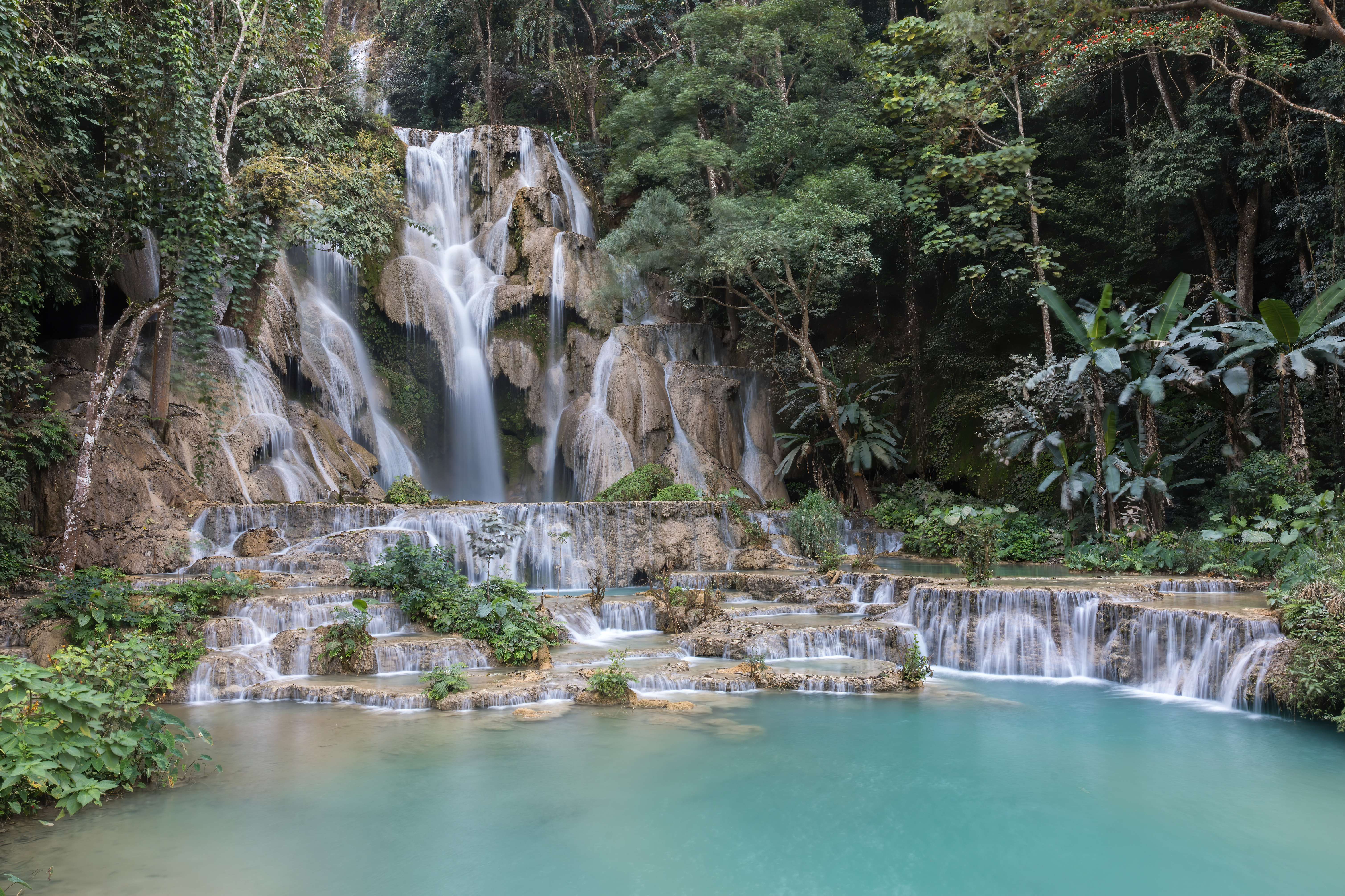 Laos: Kuang Si Falls - ?????????? | Secret World Trip Planner