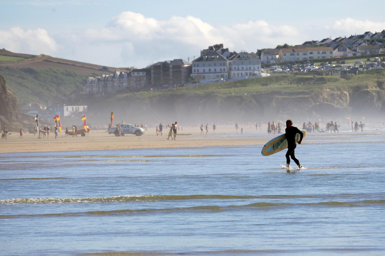 Perranporth in Cornwall and one of most beautiful beaches - Perranporth | Secret World Trip Planner