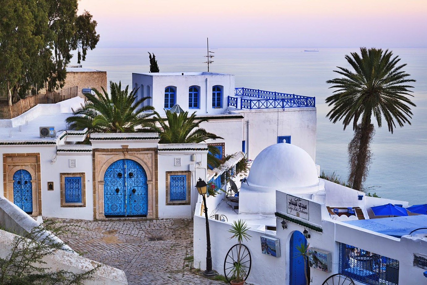 Sidi Bou Said is painted almost entirely blue and white - Sidi Bou Said | Secret World Trip Planner