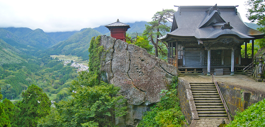 Yamadera è un tempio panoramico vicino a Yamagata City — Yamagata-shi