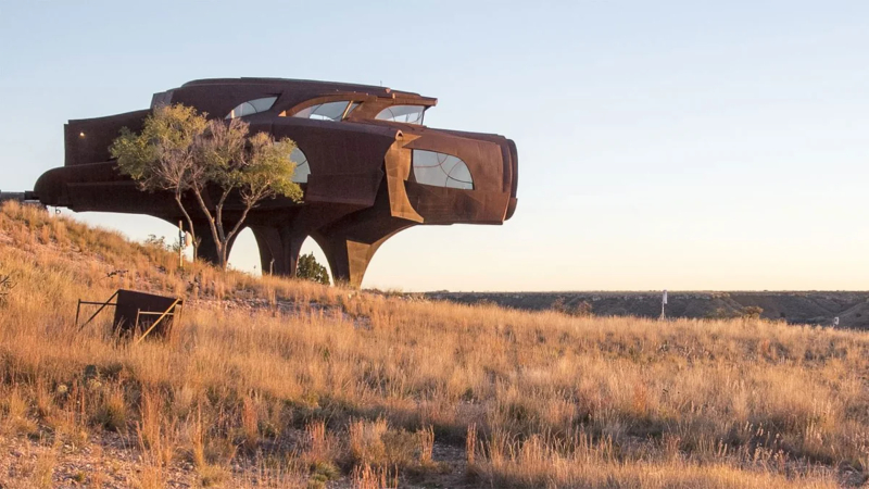 The Steel House in Texas - Ransom Canyon | Secret World Trip Planner