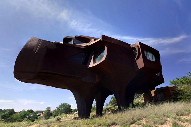 The Steel House in Texas — Ransom Canyon