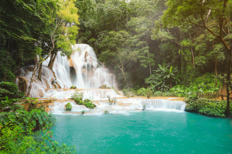 Kwang Si Falls, Laos - ?????????? | Secret World Trip Planner