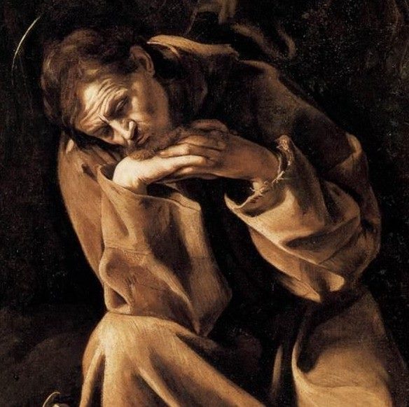 Cremona e Caravaggio: San Francesco in meditazione - Via U. Dati | Secret World Trip Planner