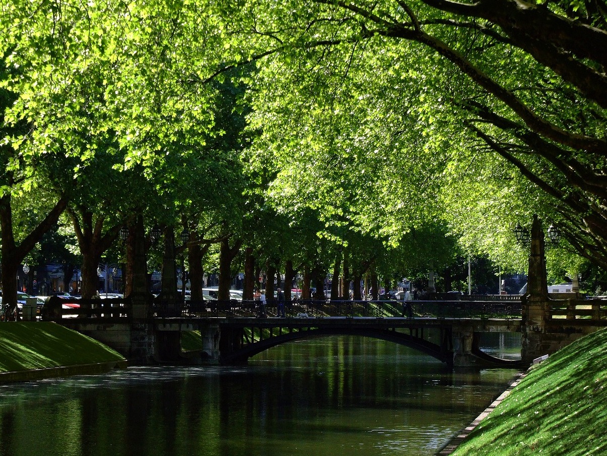 Dusseldorf: Königsallee is the city's most elegant boulevard - Düsseldorf | Secret World Trip Planner