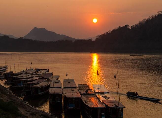 Sunset at Luang Prabang — Luang Prabang
