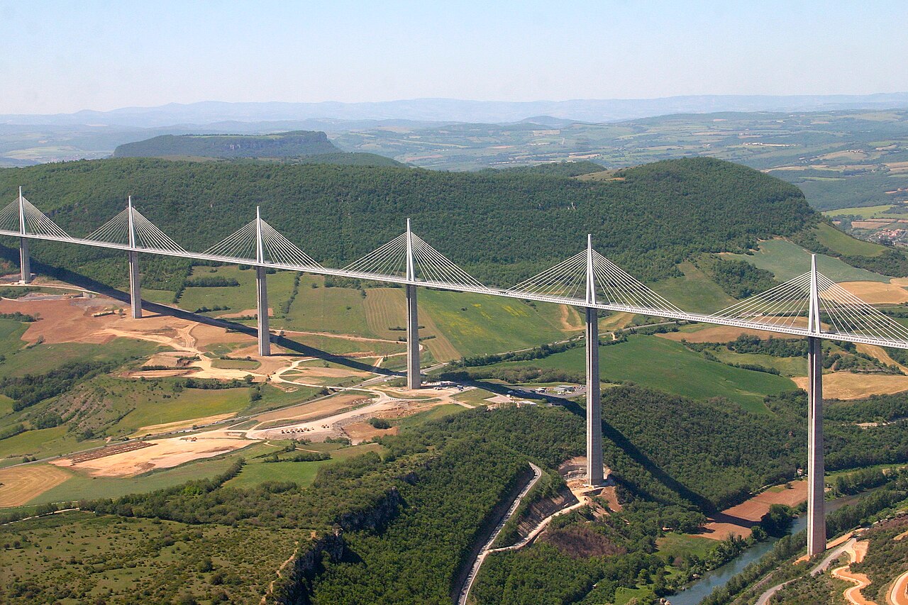 Millau Viaduct: The tallest bridge in the World - La Bastide-Pradines | Secret World Trip Planner