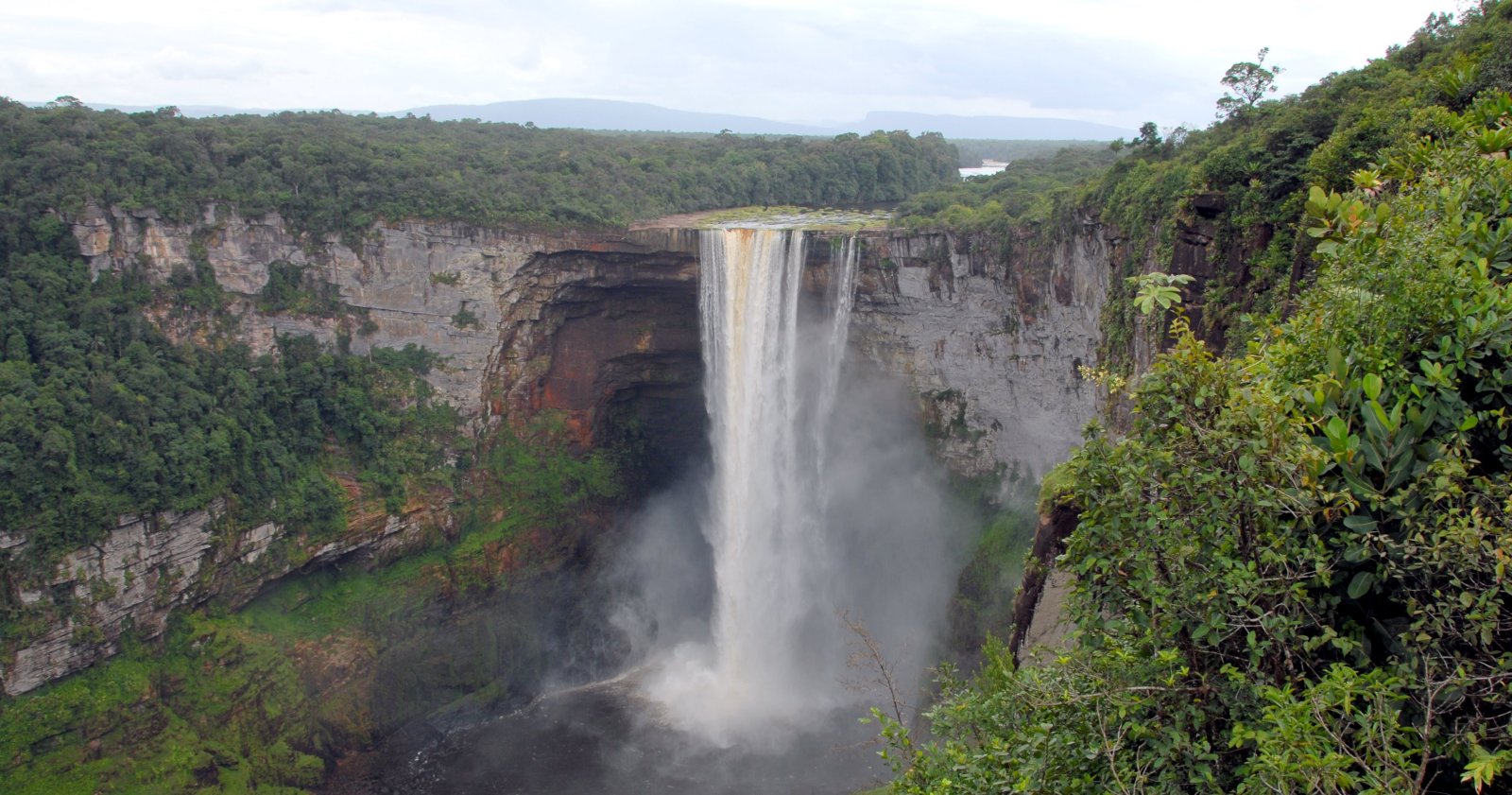 Kaieteur Falls, in the Kaieteur National park | Secret World Trip Planner