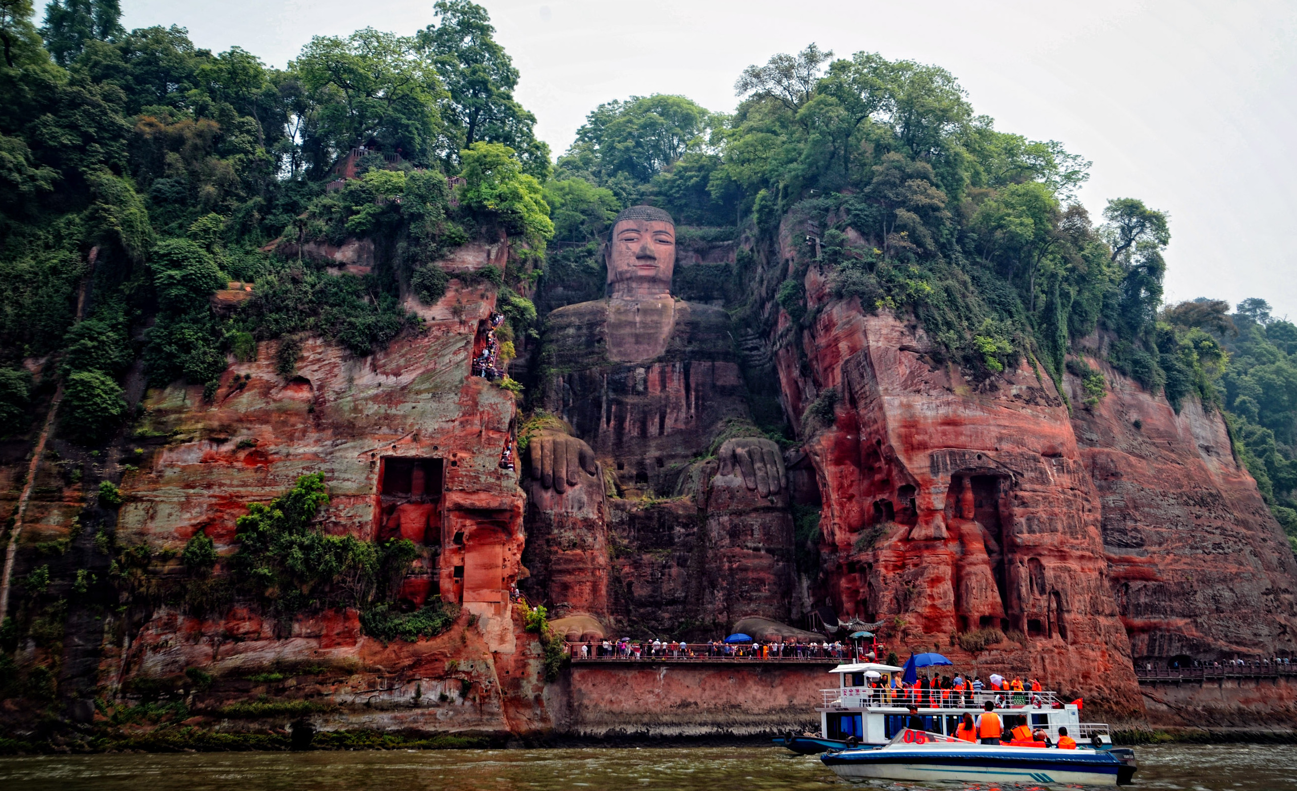 China: Leshan Giant Buddha — Leshan