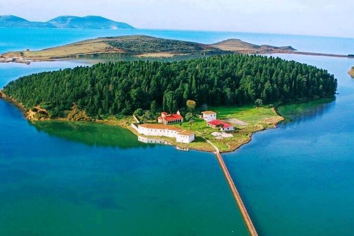 Saint-Mary Monastery at Island of Zvernec — Zvërnec
