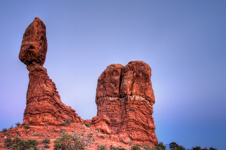 Balanced Rock nel Parco Nazionale di Arches — Moab