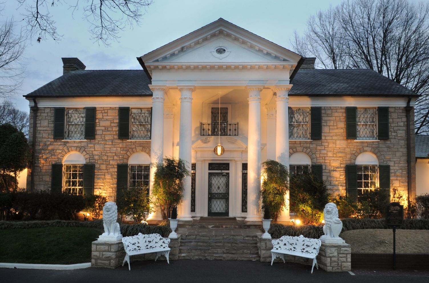Graceland estate in Memphis, Tennessee — Memphis