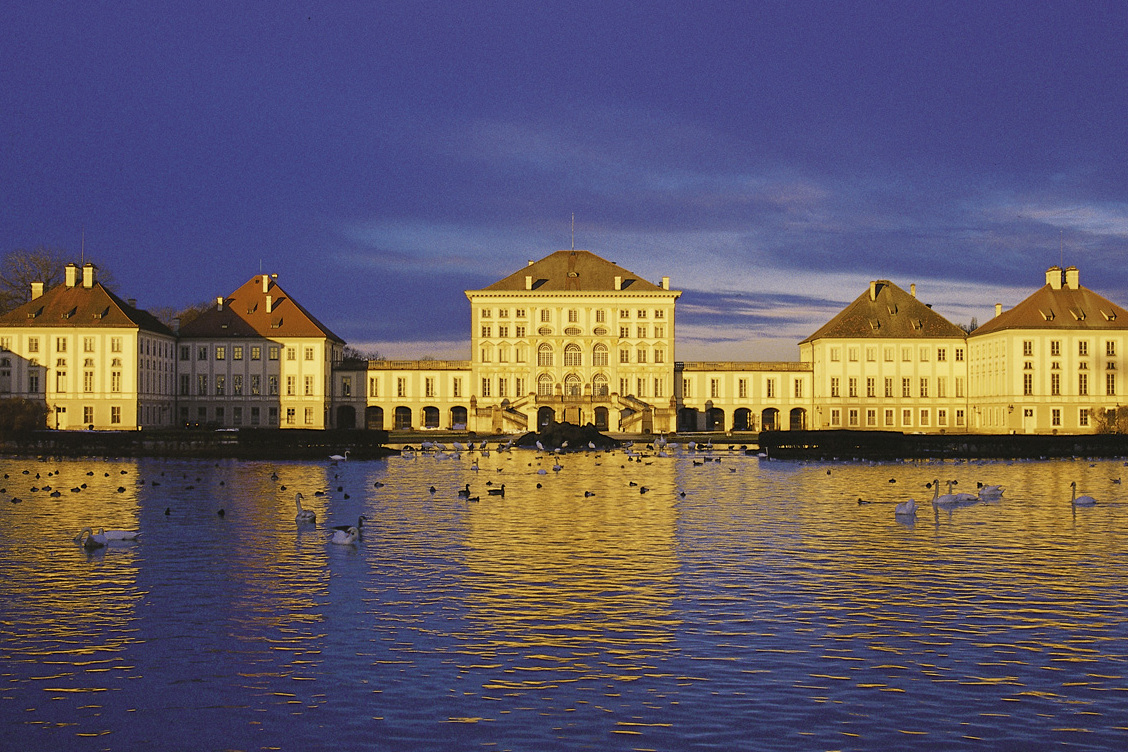 The Nymphenburg Palace is a Baroque palace in Munich — München