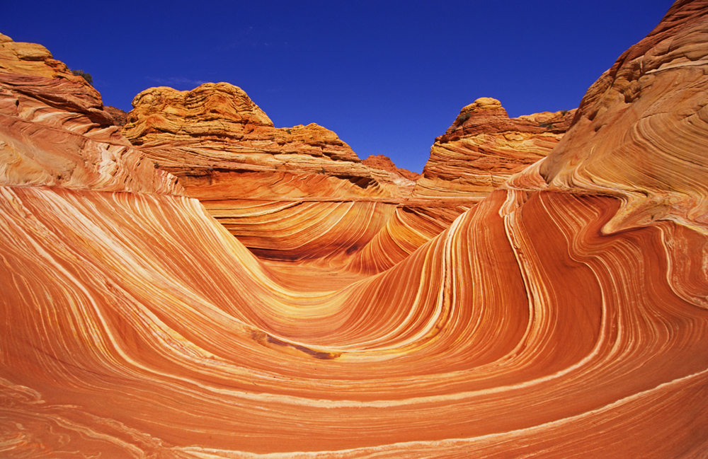 "The Wave"  - Coyote Buttes North area of the Arizona Strip. - Marble Canyon | Secret World Trip Planner