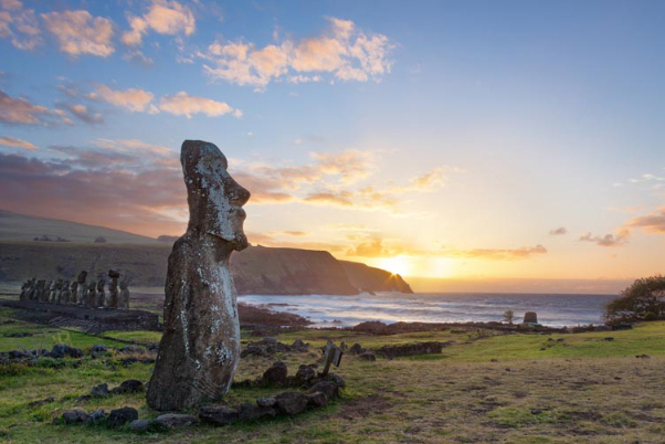 Isola di Pasqua (Rapa Nui) nell'Oceano Pacifico — Isola di Pasqua