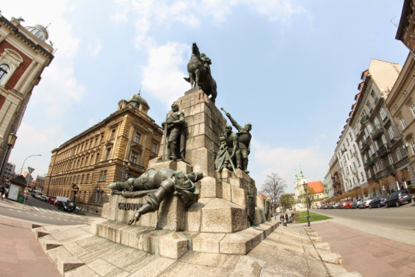 Slag om Grunwald monument - Kraków | Secret World Trip Planner
