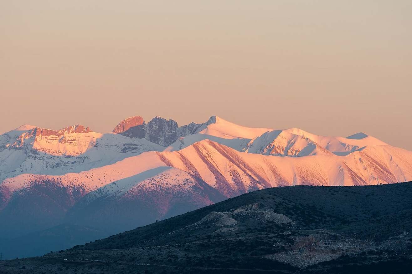 Il Monte Olimpo, la montagna più alta della Grecia — Olimpo