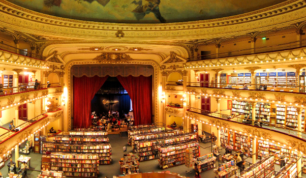El Ateneo Grand Splendid, la célèbre librairie - Buenos Aires | Secret World Trip Planner