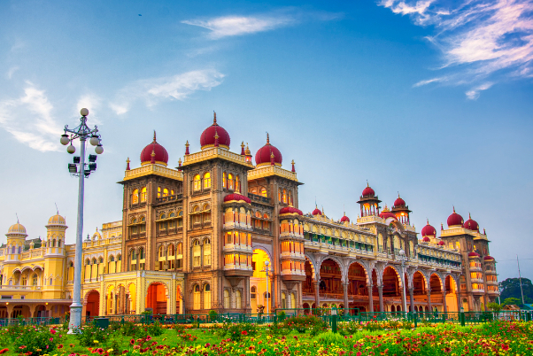 The sprawling city of Mysore — Mysore