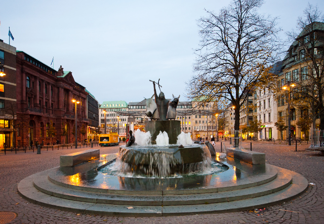 Neptunbrunnen — Bremen