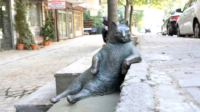 La statua di Tombili - Zahit Bey Sk. | Secret World Trip Planner