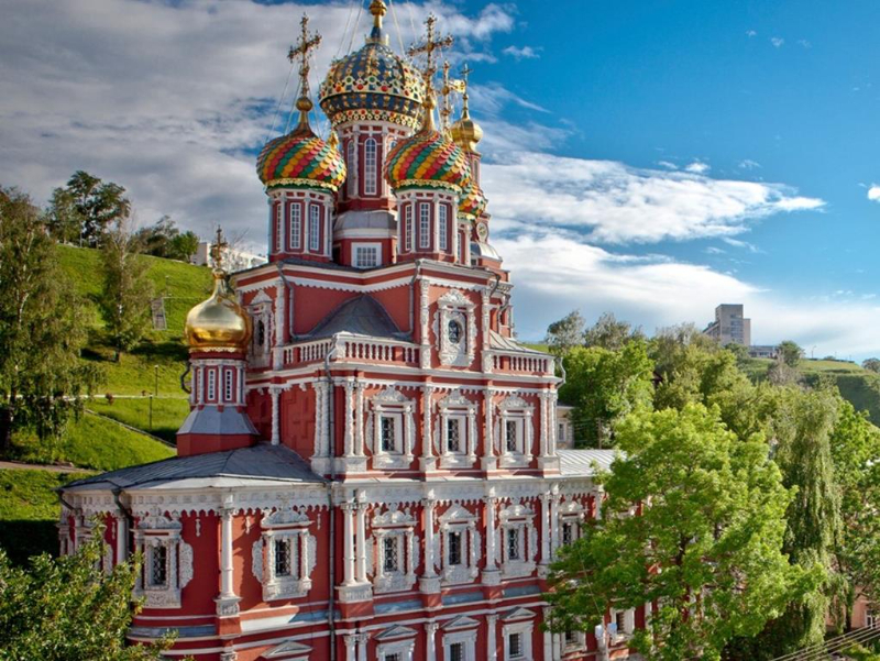 A Stroganovok temploma - Nizhnij Novgorod | Secret World Trip Planner