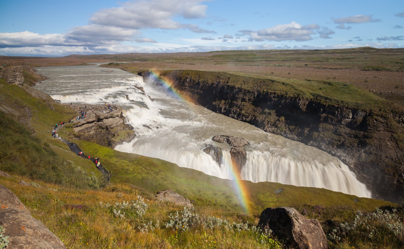 Iceland | Gullfoss, the Majestic Waterfall  - Gullfoss | Secret World Trip Planner