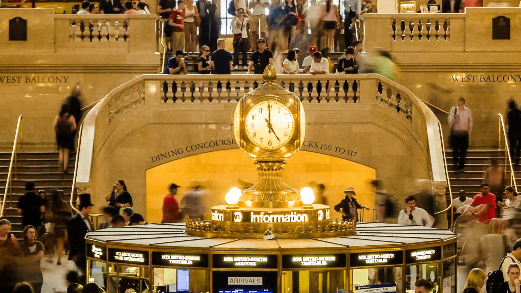 Nua-Eabhrac agus an Cáiliúil Grand Central Críochfoirt Clog - New York | Secret World Trip Planner