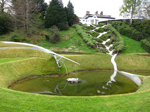 Dumfries:a true beauty,the Garden Of Cosmic Speculation — Holywood