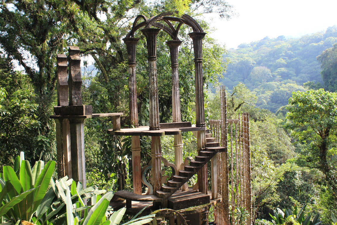 Las Pozas,a garden created by English poet Edward James - Xilitla | Secret World Trip Planner