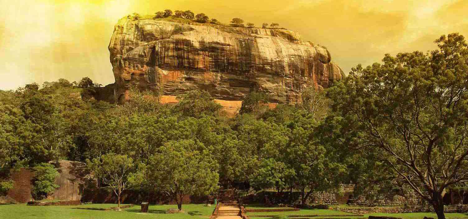 Den antika staden Sigiriya i Sri Lanka — Sigiriya