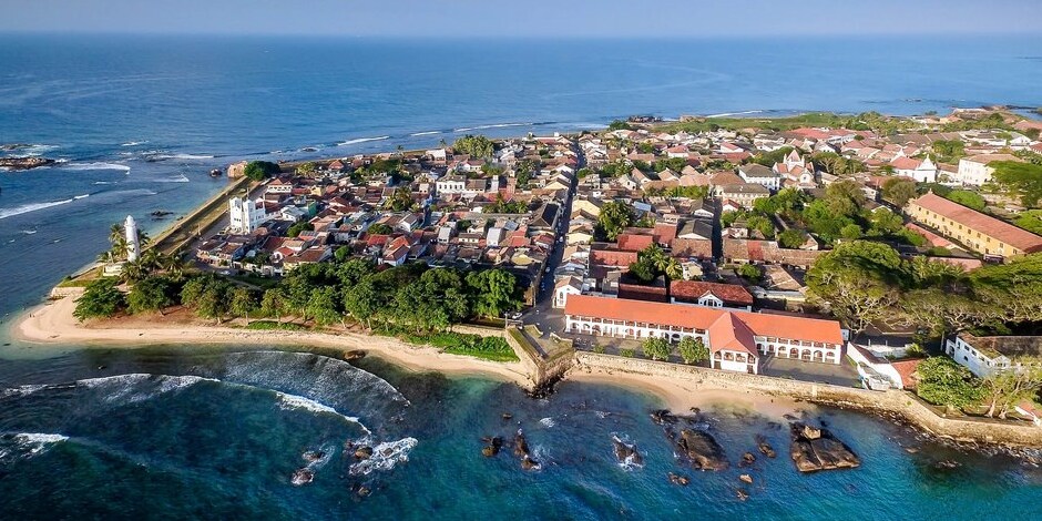 Den gamle bydel i Galle og dens befæstninger — Galle