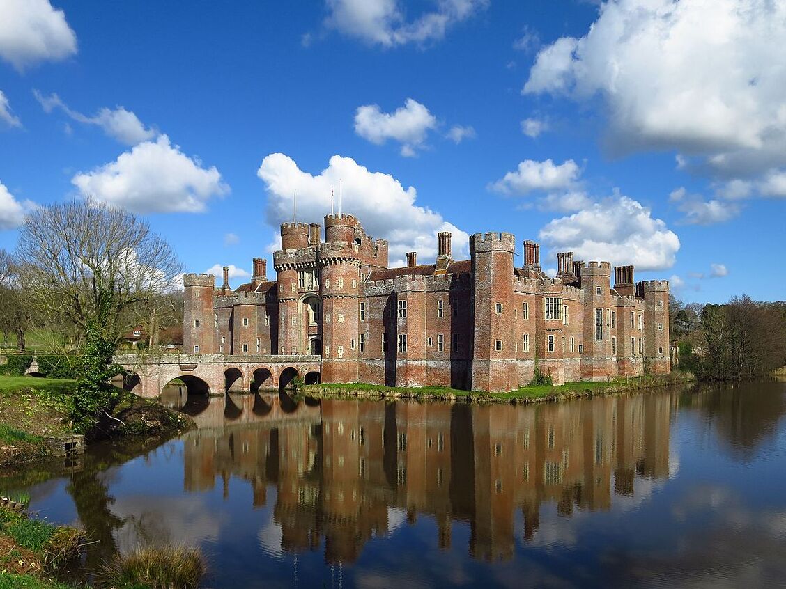 The Tudor Herstmonceux Castle in Herstmonceux - Hailsham BN27 1RN | Secret World Trip Planner