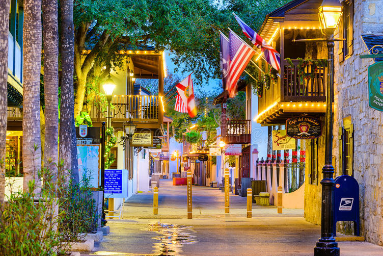 Antichità, attrazioni storiche a St. George Street - St. Augustine | Secret World Trip Planner