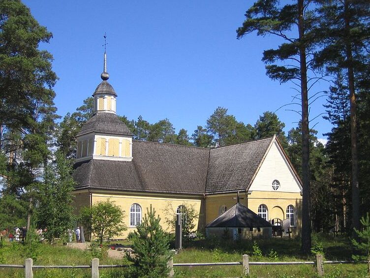 Paltamo: la Chiesa dei Dipinti di Paltaniemi — Paltaniementie 851