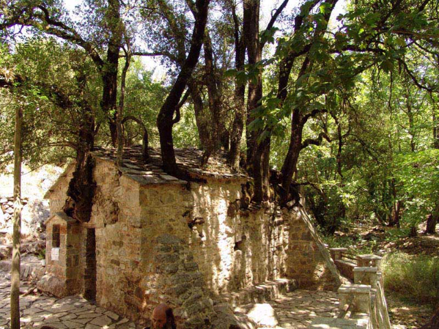 St. Theodora's Chapel: A Miracle of Nature and Faith - Epar.Od. Megalopolis - Vasta | Secret World Trip Planner