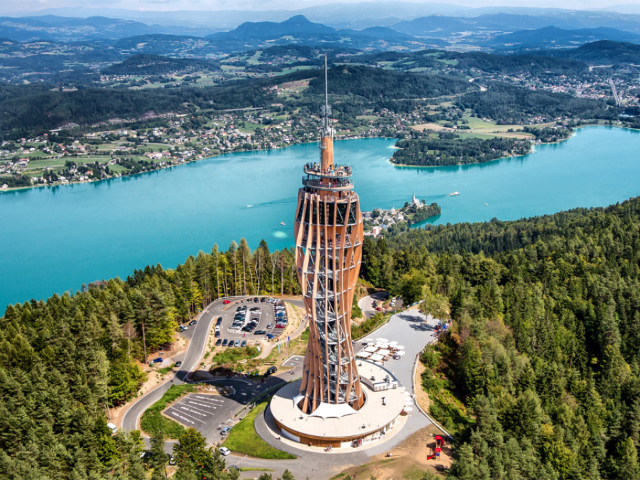 Кула Pyramidenkogel - Keutschach am See | Secret World Trip Planner