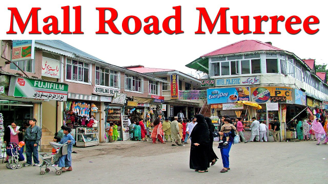 Murree Mall Road - Murree | Secret World Trip Planner