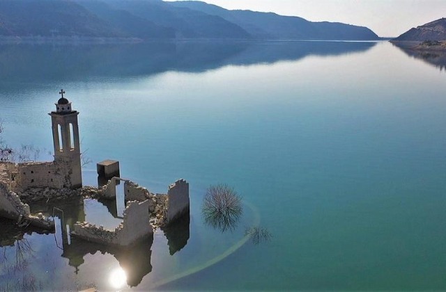 The Seasonal Submersion of St Nicholas Church in Alassa — Alassa