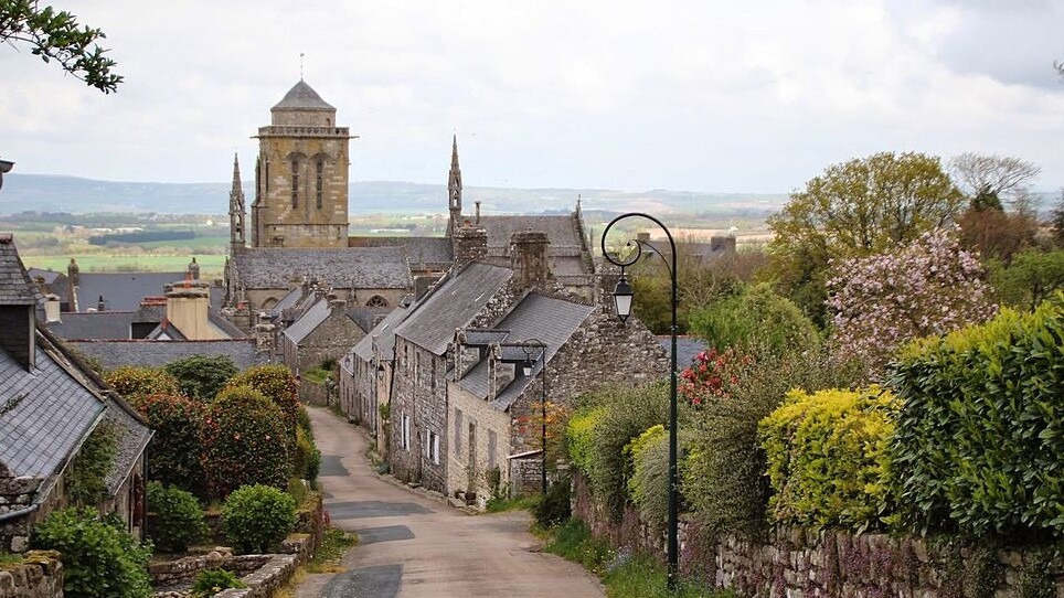 A historic hemp-weaving village, Locronan is named after Saint Ronan, the Irish  — Locronan