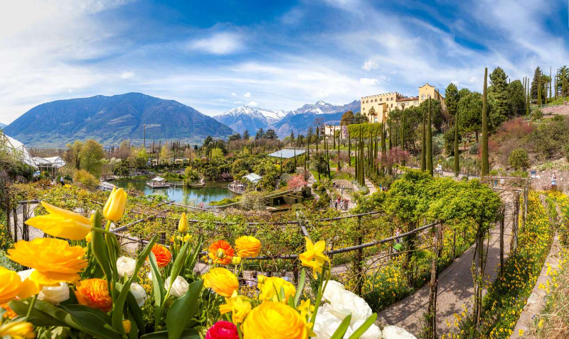 باغات کے Trauttmansdorff سلطنت - Merano | Secret World Trip Planner