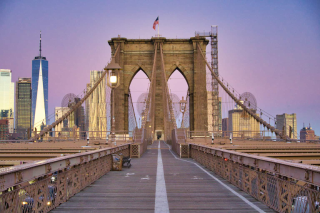 Проехать на велосипеде по знаменитому Бруклинскому мосту - New York | Secret World Trip Planner