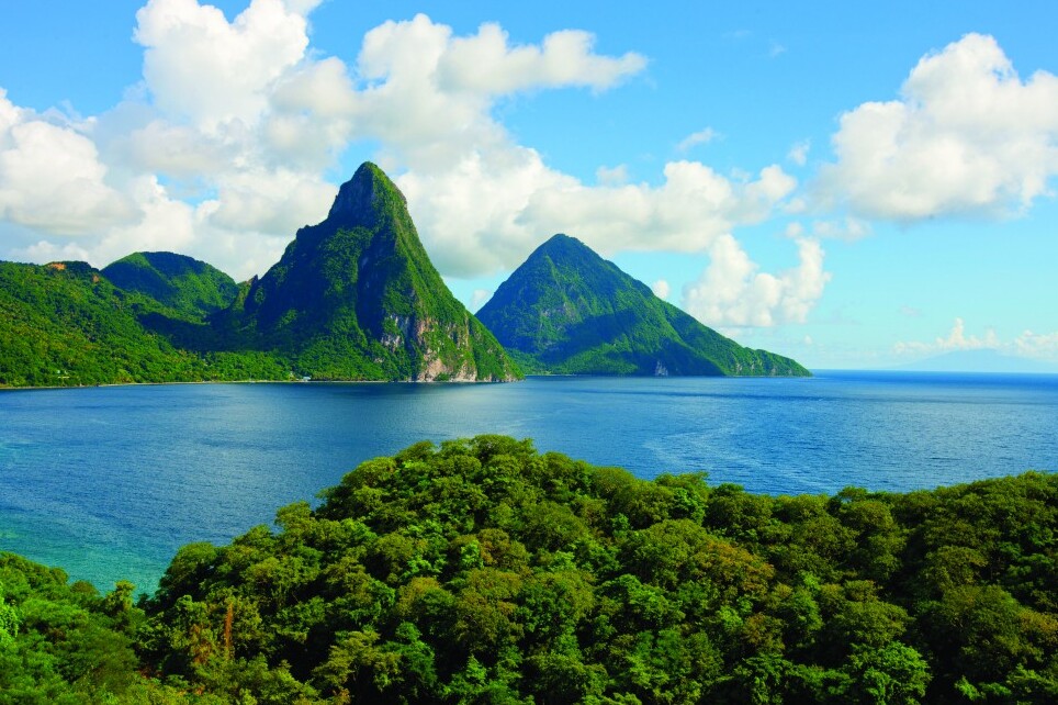The Pitons, St. Lucia's twin towering peaks - Piton Mitan | Secret World Trip Planner