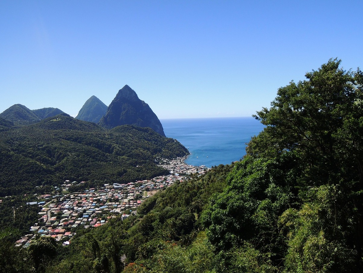The Pitons, St. Lucia's twin towering peaks - Piton Mitan | Secret World Trip Planner