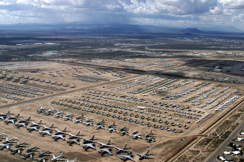 Base aerea di Davis-Monthan - Tucson | Secret World Trip Planner