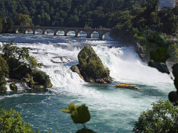 Rhine Falls, the largest waterfall in Europe - Neuhausen am Rheinfall | Secret World Trip Planner