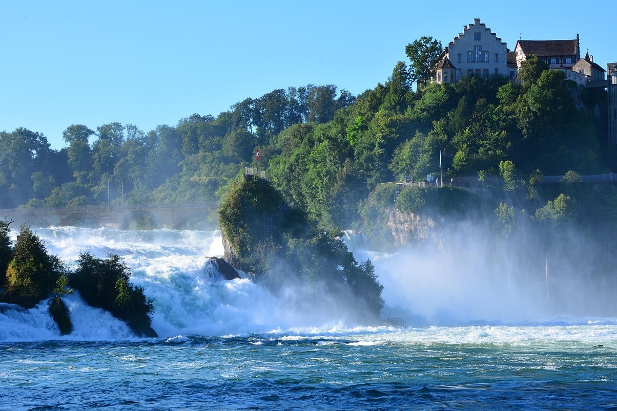 Rhine Falls, the largest waterfall in Europe - Neuhausen am Rheinfall | Secret World Trip Planner